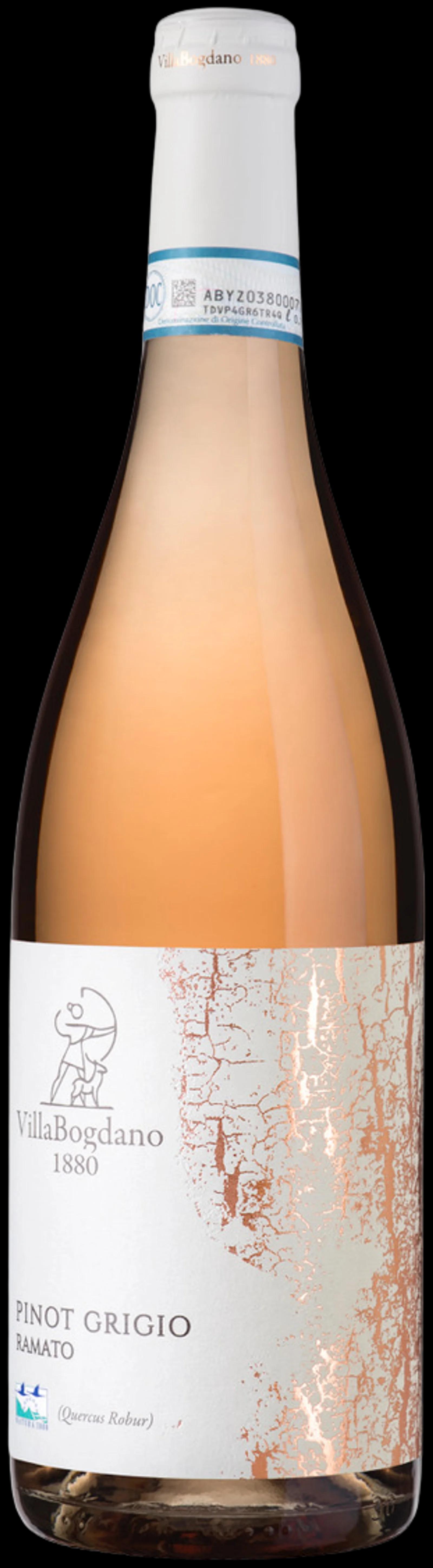 Villa Bogdano 1880, Pinot Grigio Ramato Villa Bogdano 1880 2024, rosé vin från Veneto