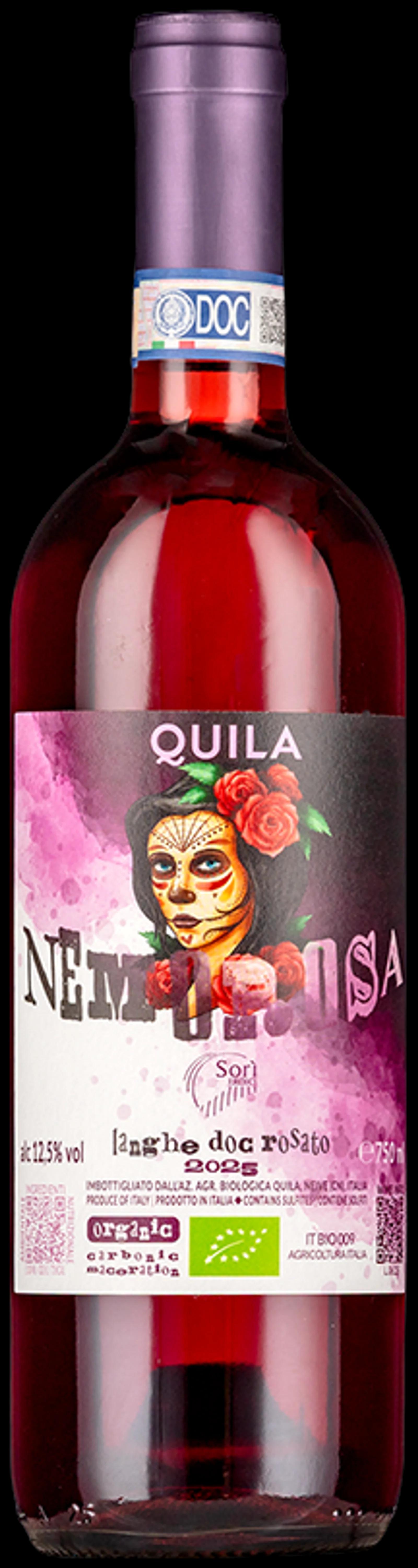 Quila, Nemorosa Langhe DOC Rosato Sorì eroici BIOLOGICO 2025