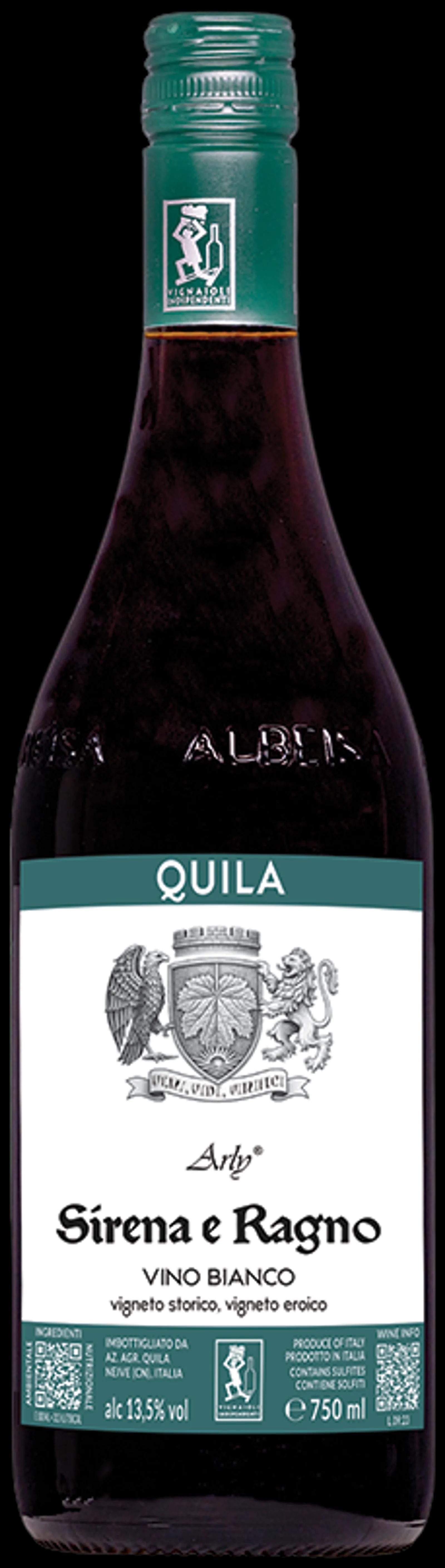 Quila, Sirena e Ragno vino bianco vigneto storico vigneto eroico 2024