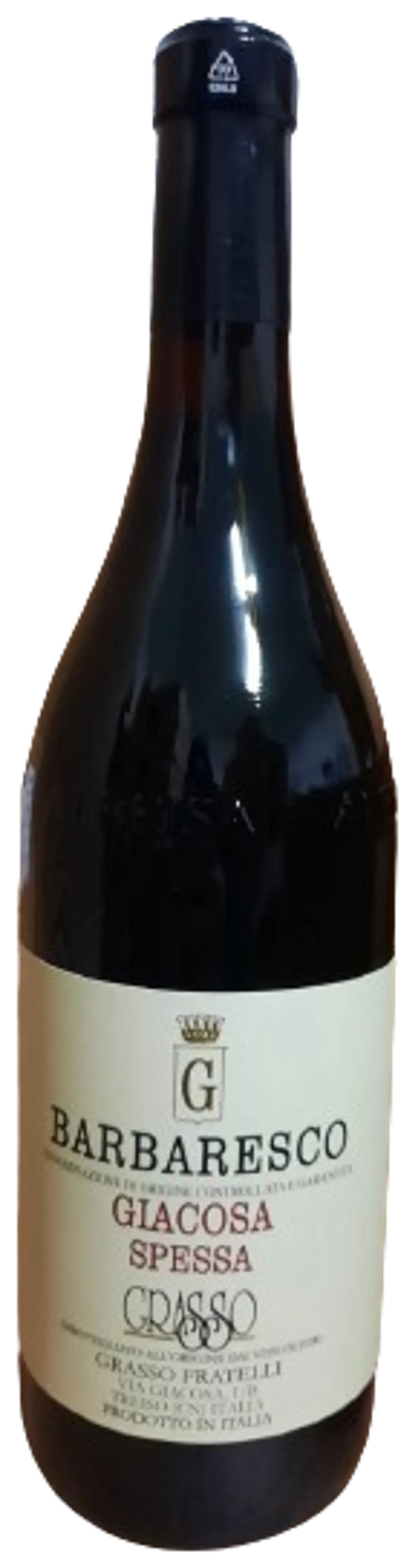 GRASSO FRATELLI SSA, Barbaresco Giacosa Spessa DOCG 2018, red wine from Piemonte