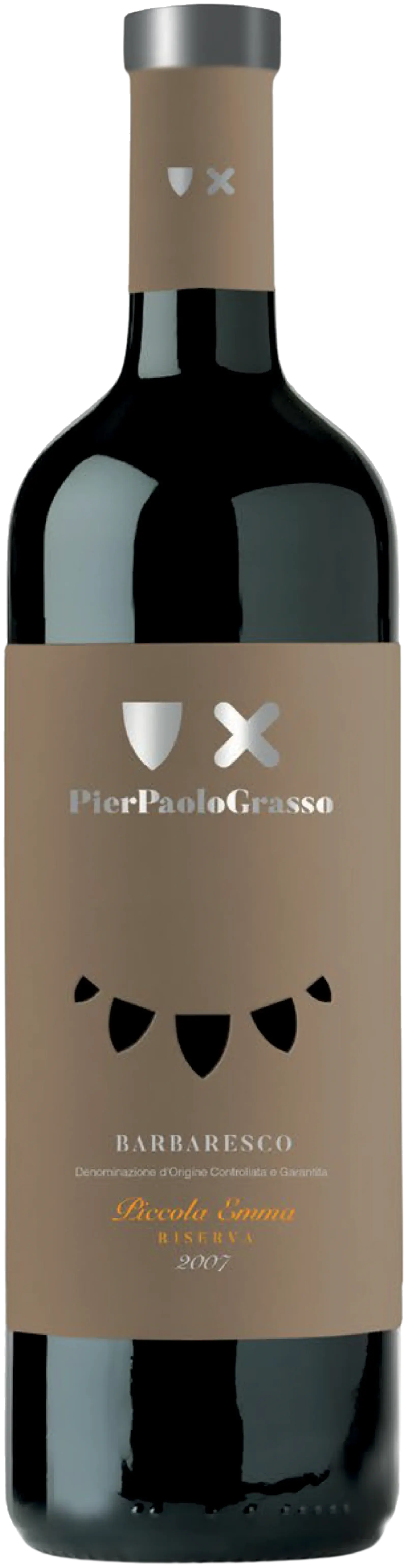 PIER PAOLO GRASSO, BARBARESCO RISERVA DOCG PICCOLA EMMA 2017, rött vin från Piemonte