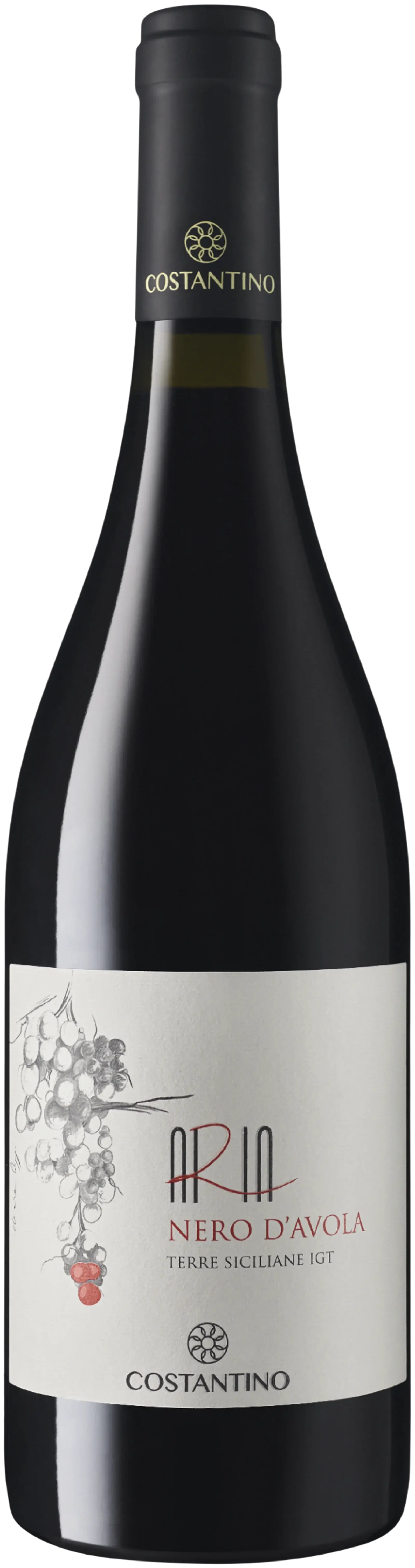 Costantino, Aria Nero d'Avola Terre Siciliane IGT, red wine from Sicilia