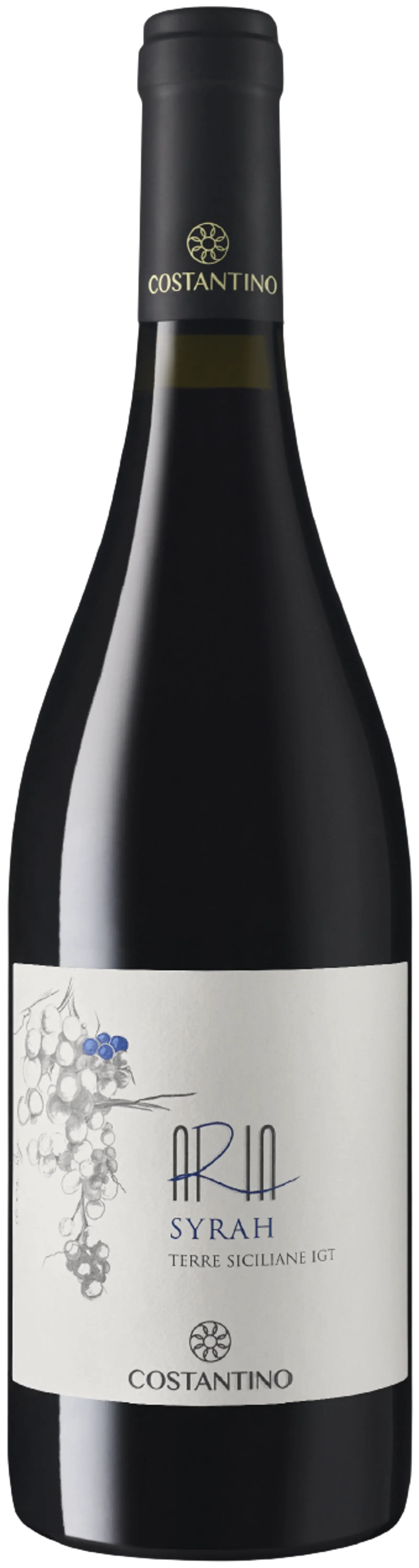 Costantino, Aria Syrah Bio Terre Siciliane IGT, red wine from Sicilia