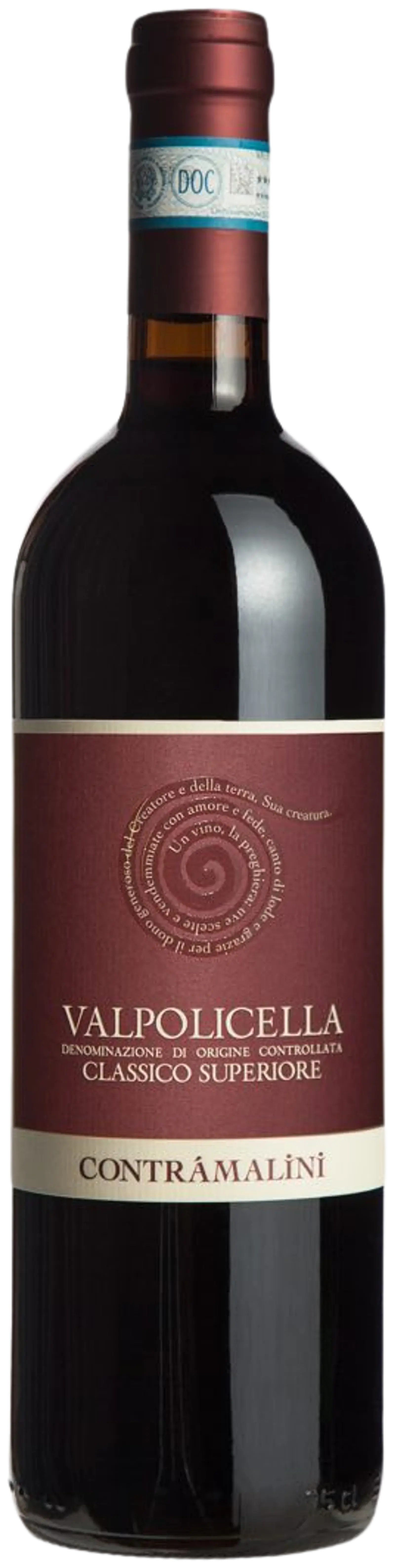 Contràmalini, Valpolicella DOC Classico Superiore, red wine from Veneto