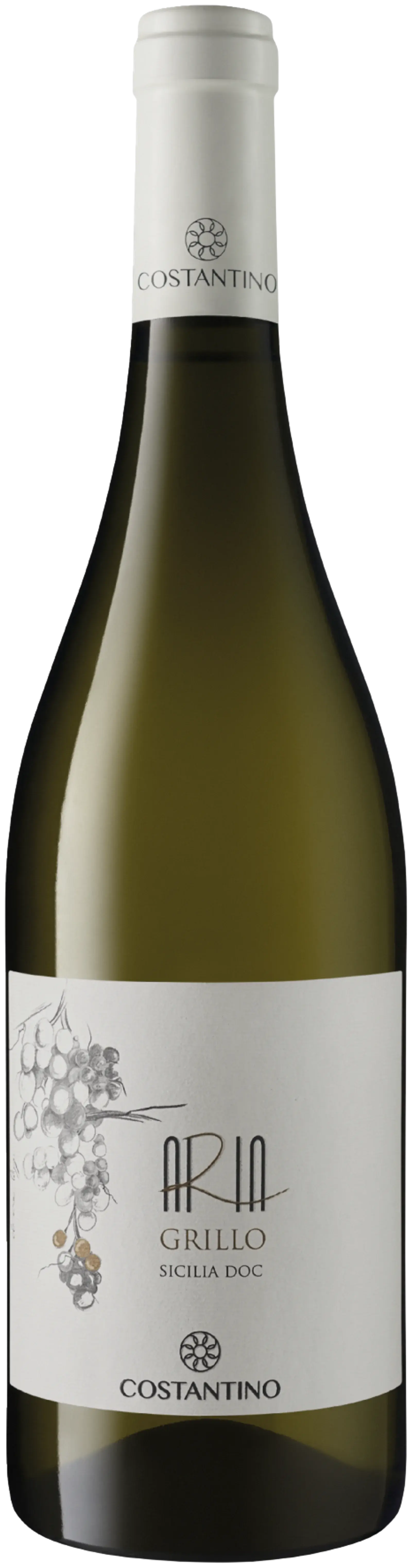 Costantino, Aria Grillo Sicilia DOC, white wine from Sicilia