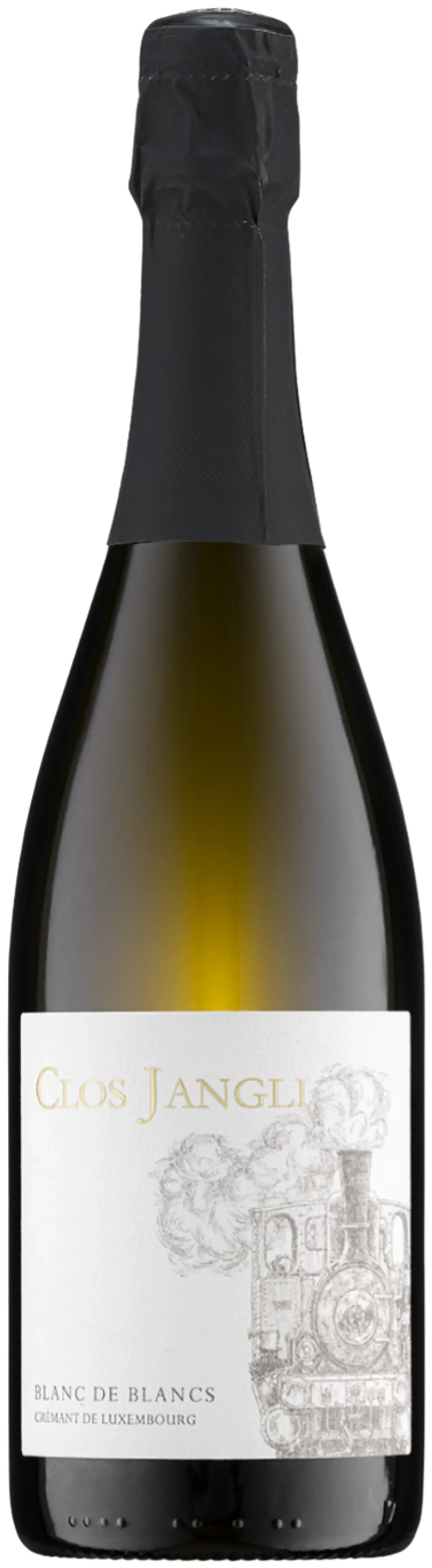 Domaine Clos Jangli, Crémant Blanc de Blancs 2022, vitt vin från Crémant de Luxembourg