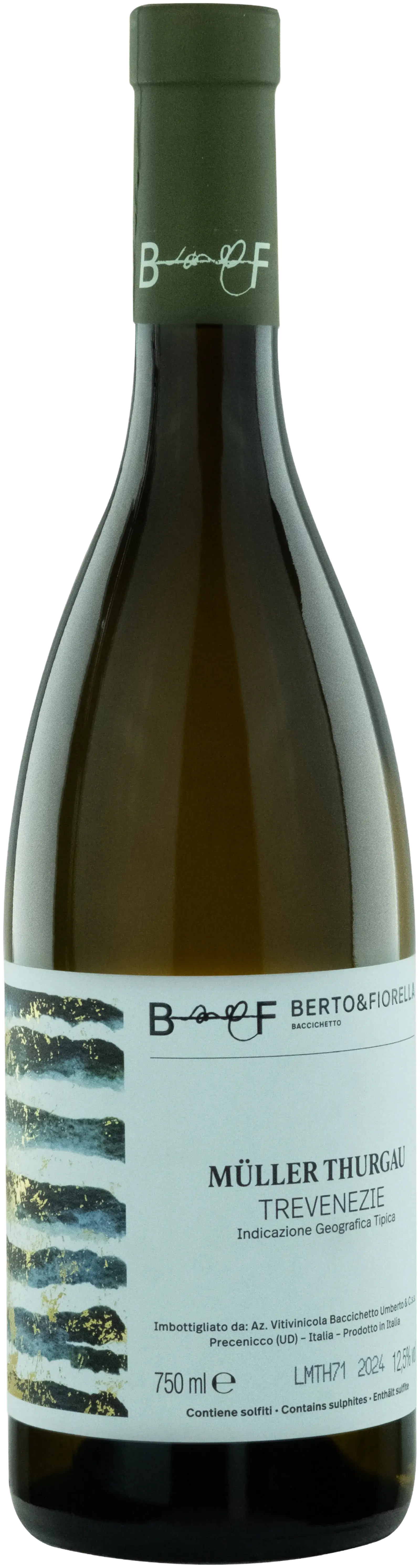 Berto & Fiorella, Müller Thurgau Terra 2025, white wine from Friuli-Venezia Giulia