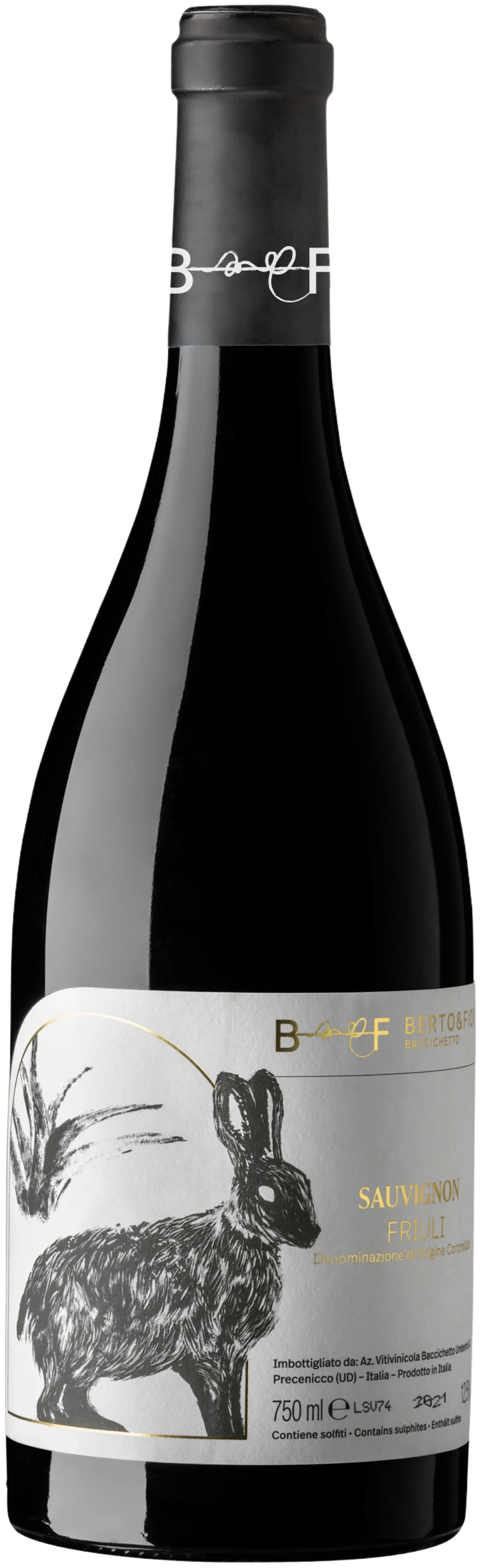 Berto & Fiorella, Sauvignon Contea 2025, white wine from Friuli-Venezia Giulia