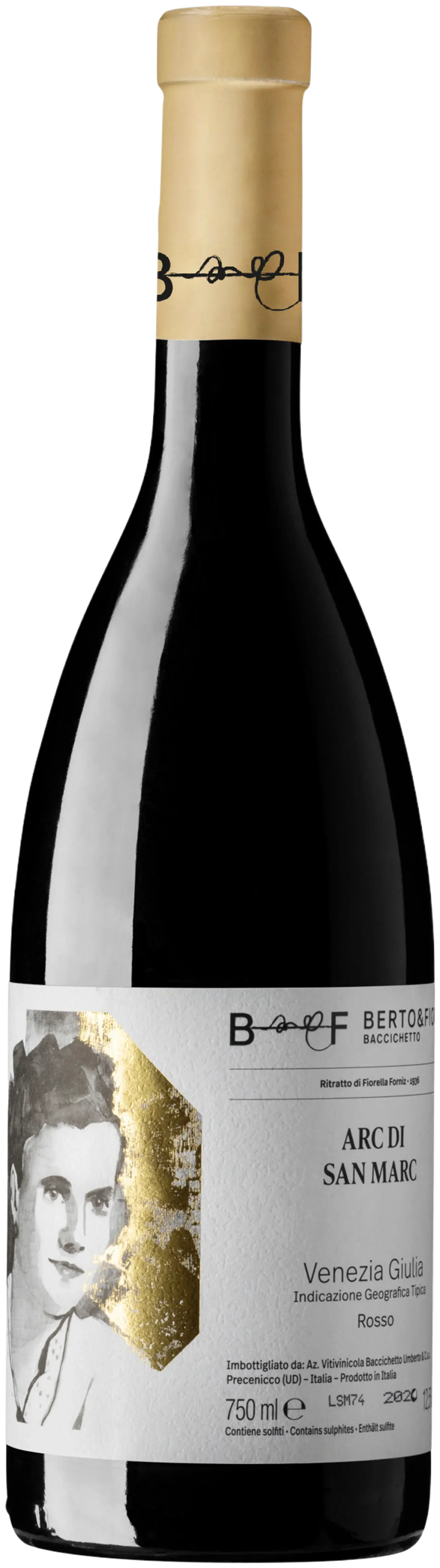 Berto & Fiorella, Arc di San Marc 2022, rött vin från Friuli-Venezia Giulia
