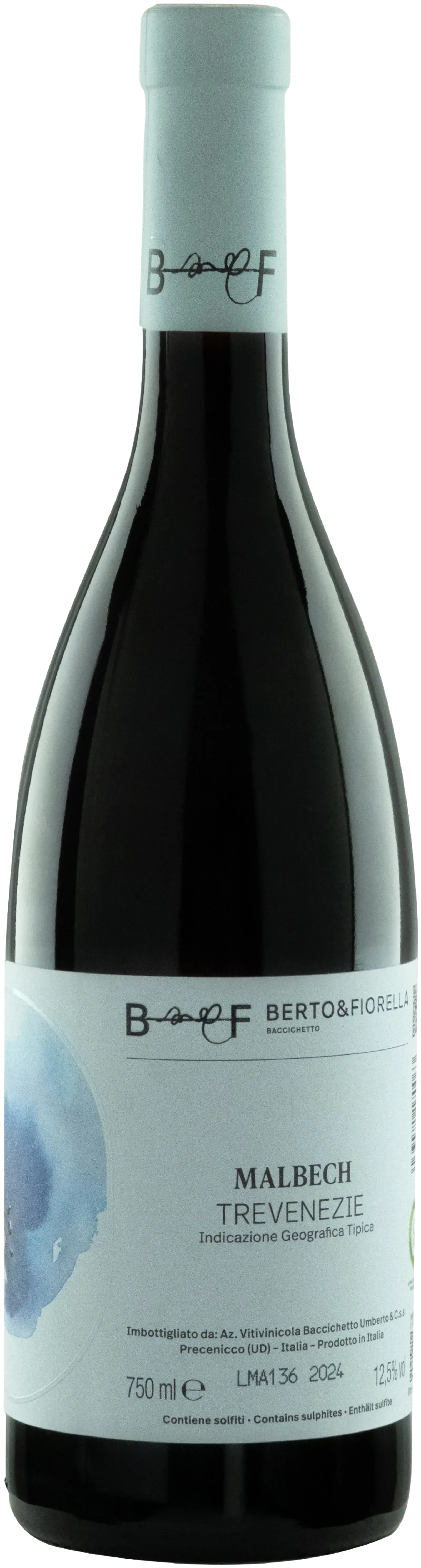 Berto & Fiorella, Malbech Aria 2025, red wine from Friuli-Venezia Giulia