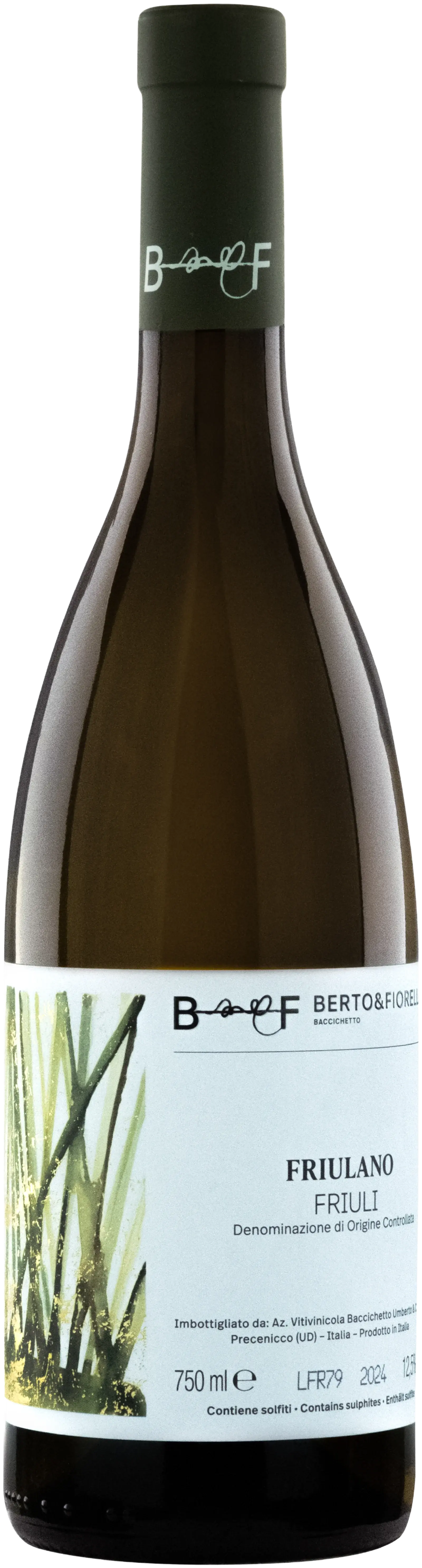 Berto & Fiorella, Friulano Terra 2025, white wine from Friuli-Venezia Giulia