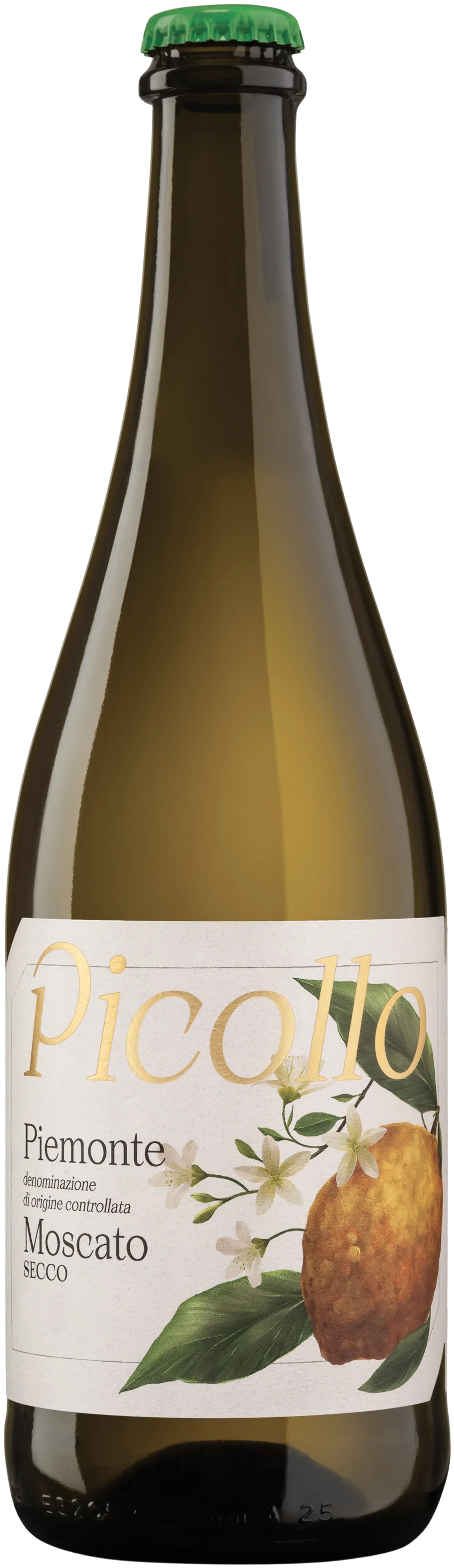 Picollo, Piemonte DOC Moscato Secco 2025, white wine from Piemonte